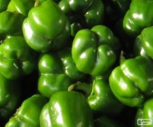 Puzzle Πράσινες πιπεριές